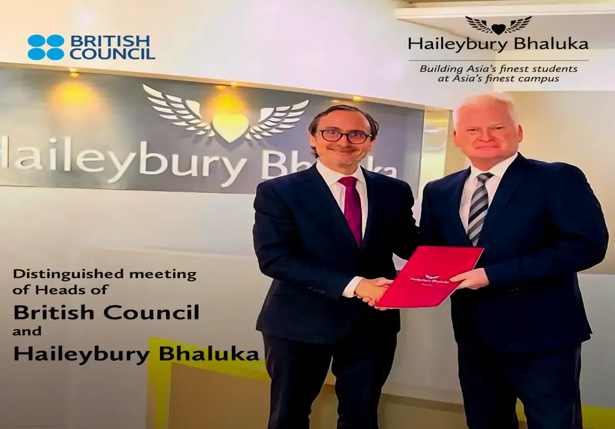 Distinguished meeting of Heads of British Council and Haileybury Bhaluka