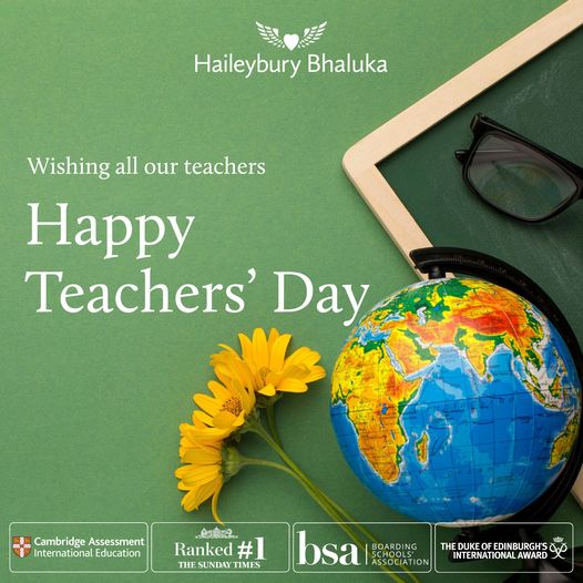 World Teachers' Day 2024 celebration at Haileybury Bhaluka, honoring educators for their dedication and passion in inspiring young minds.